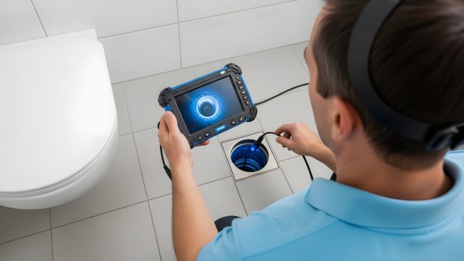 Peak Flow Plumbing Colorado Springs camera drain inspection