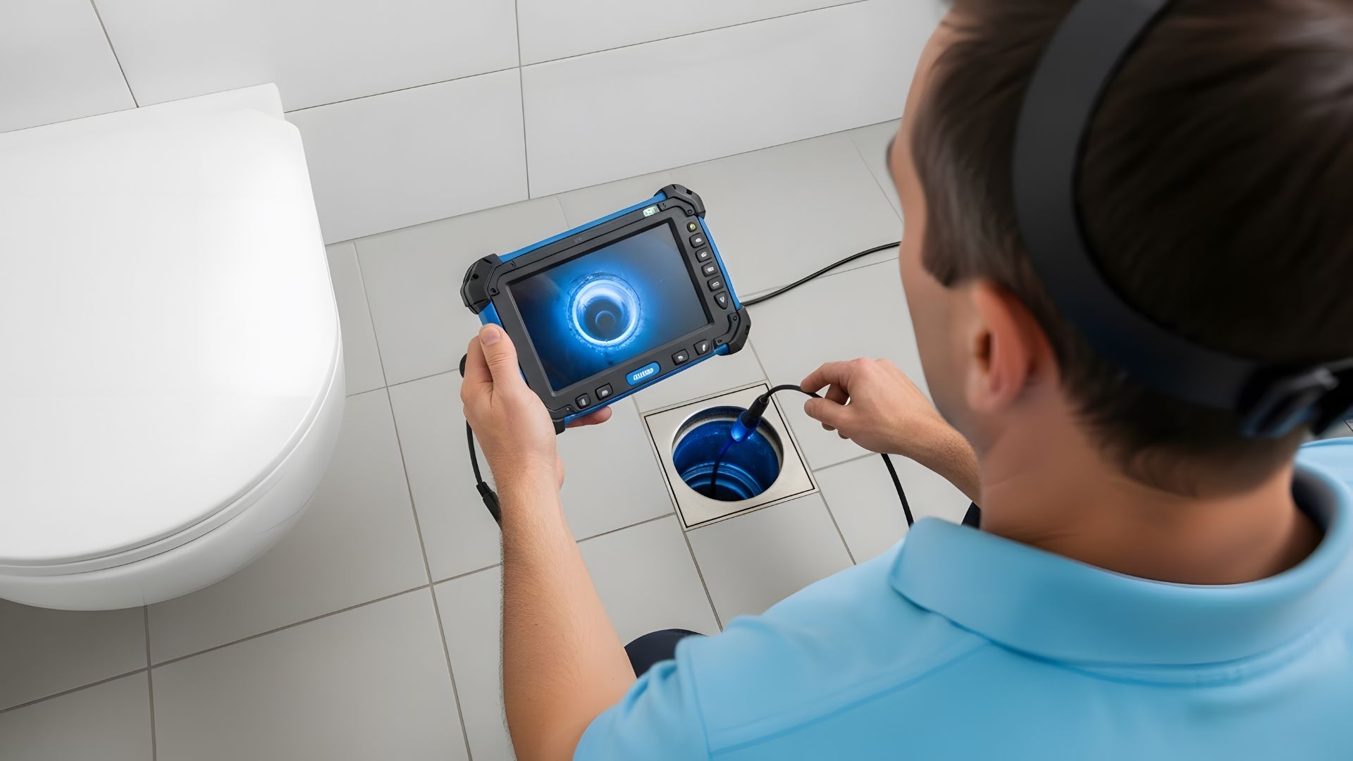 Peak Flow Plumbing Colorado Springs camera drain inspection
